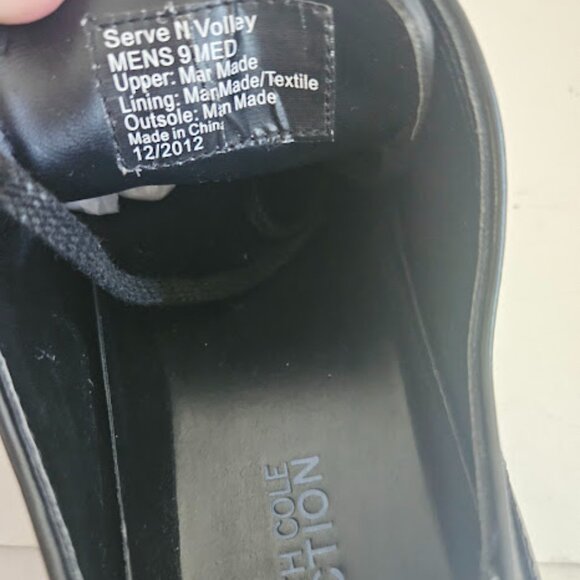 Kenneth Cole Reaction Men’s Black Leather Oxford Shoes main image 4